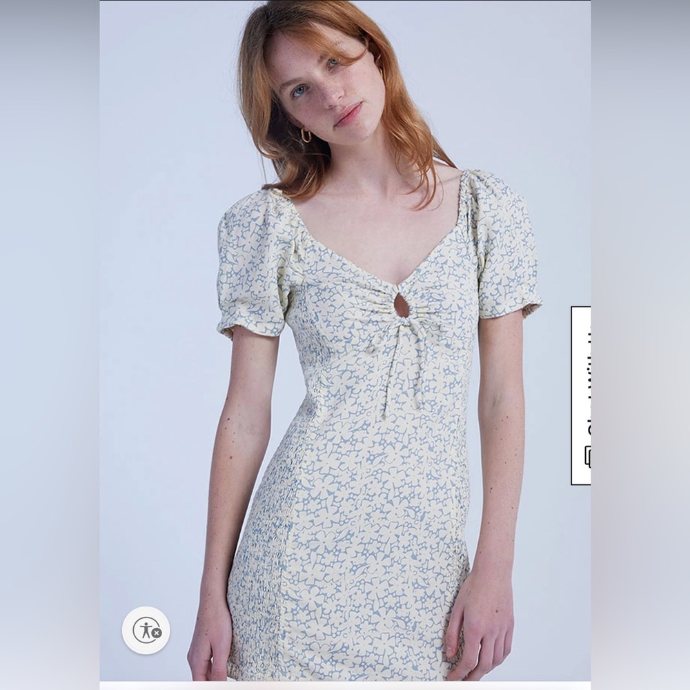 NWOT Women’s RVCA GRETEL LINEN DRESS